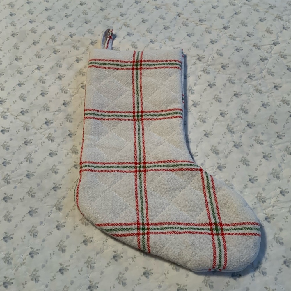 Christmas Cottage Style stocking
